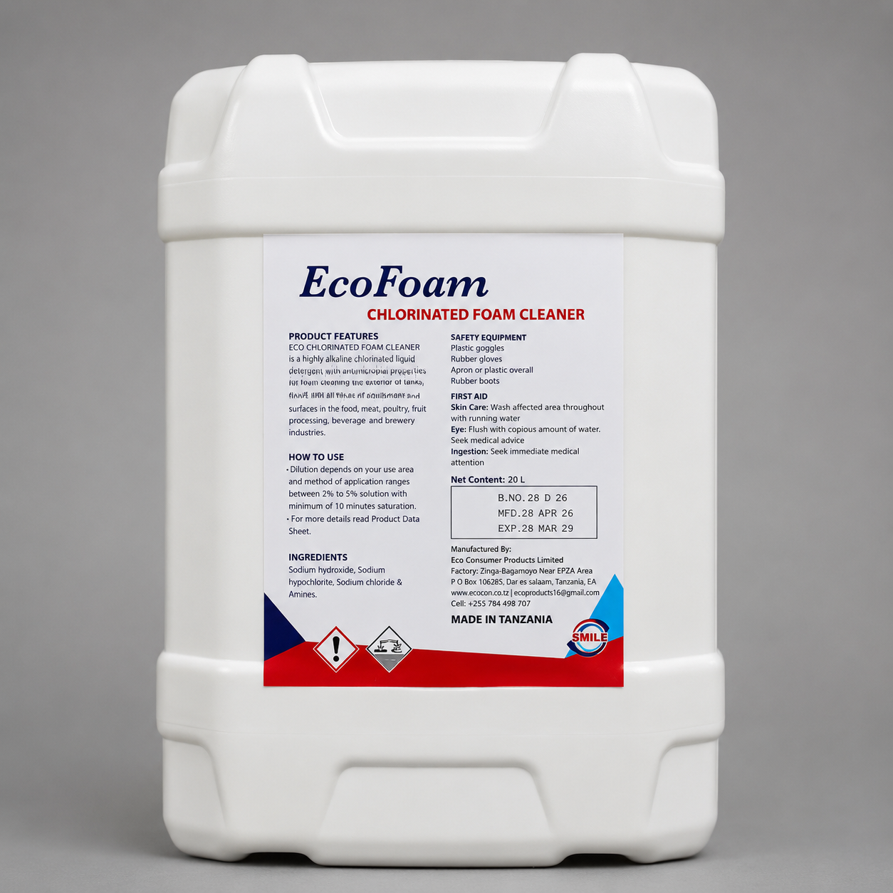 ECO CHLORINATED FOAM CLEANER